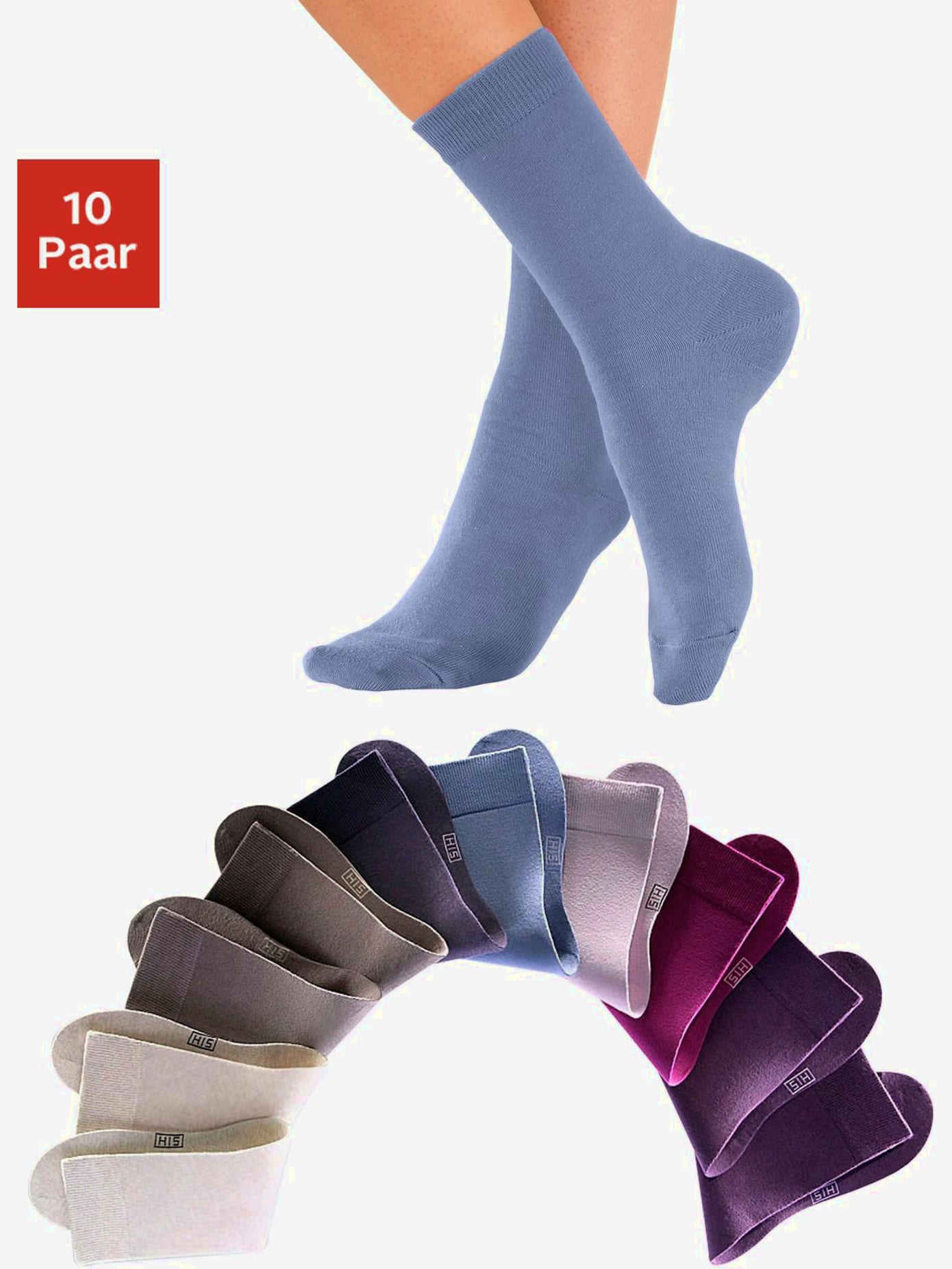 Idéales comme chaussettes de travail ou de loisirs