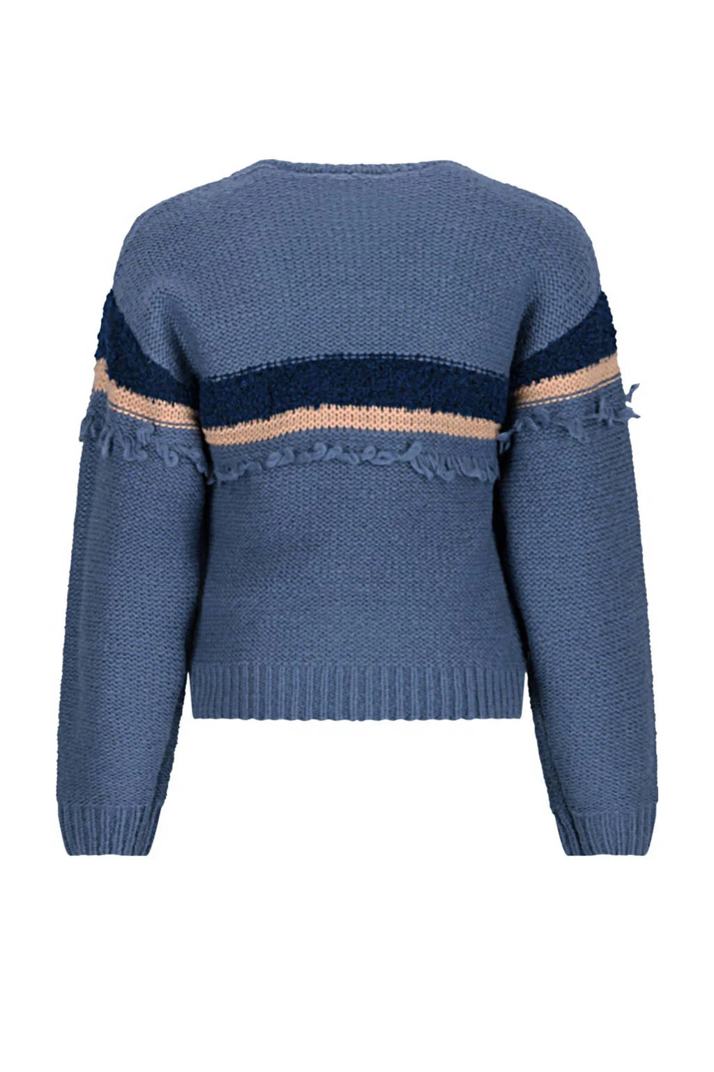 NoBell’ trui blauw gebreid