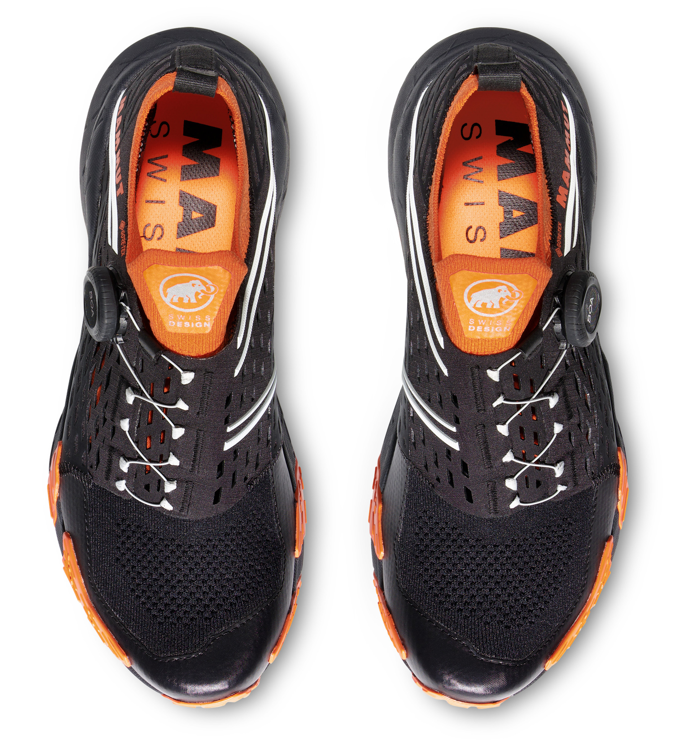 Aenergy TR BOA Mid GTX Dame Black/Dark Tangerine