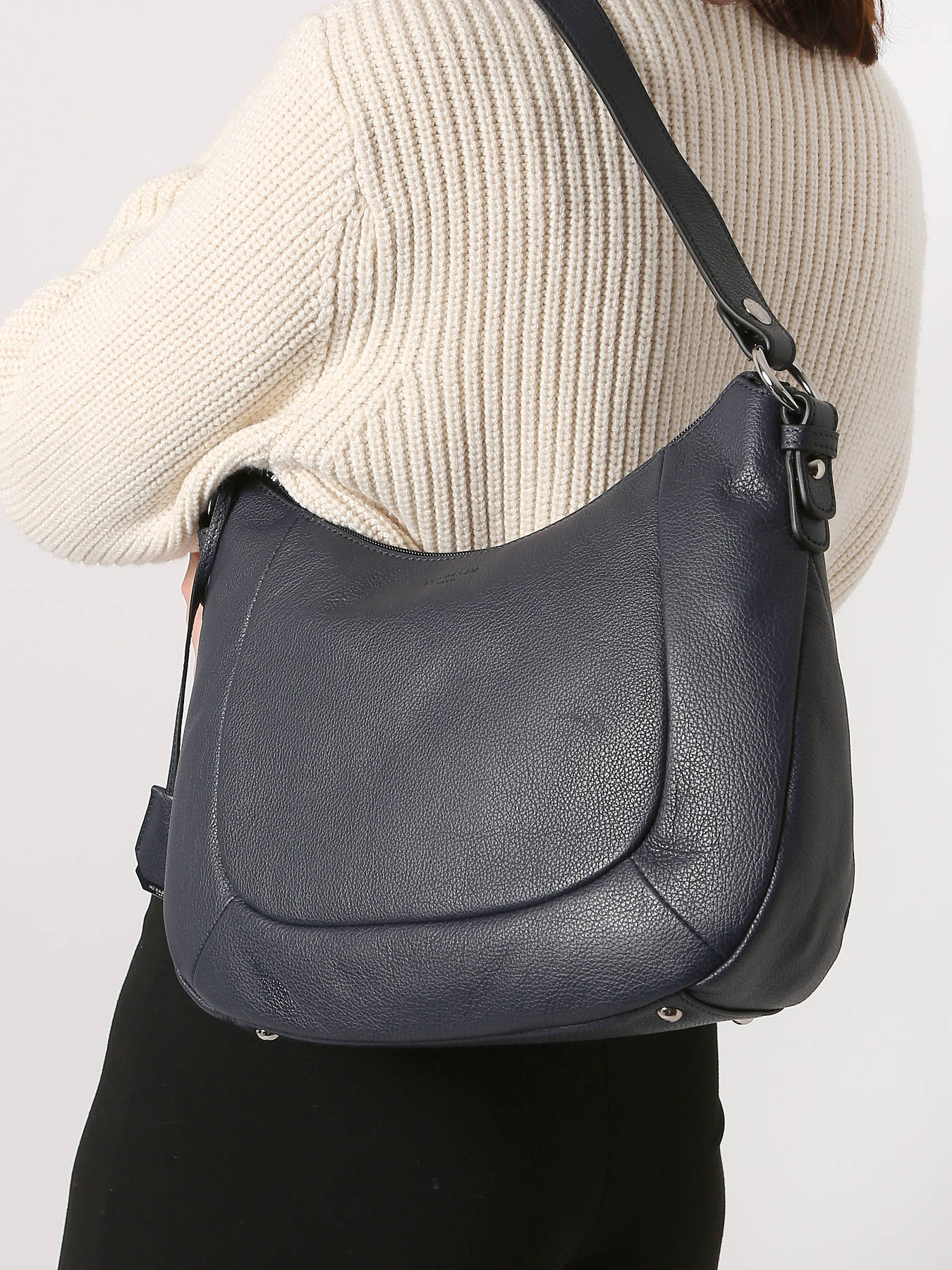 Besace Confort cuir HEXAGONA