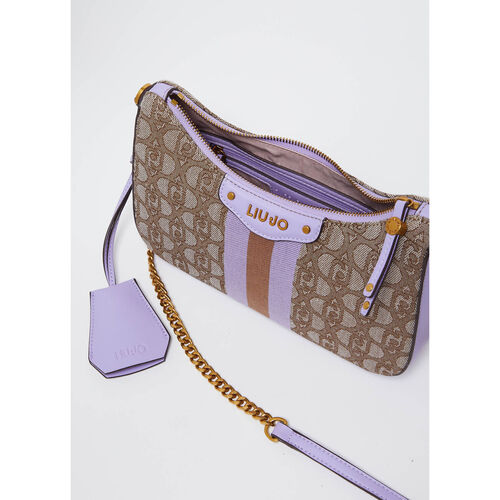 Liu Jo - Bandolera jacquard Marrón
