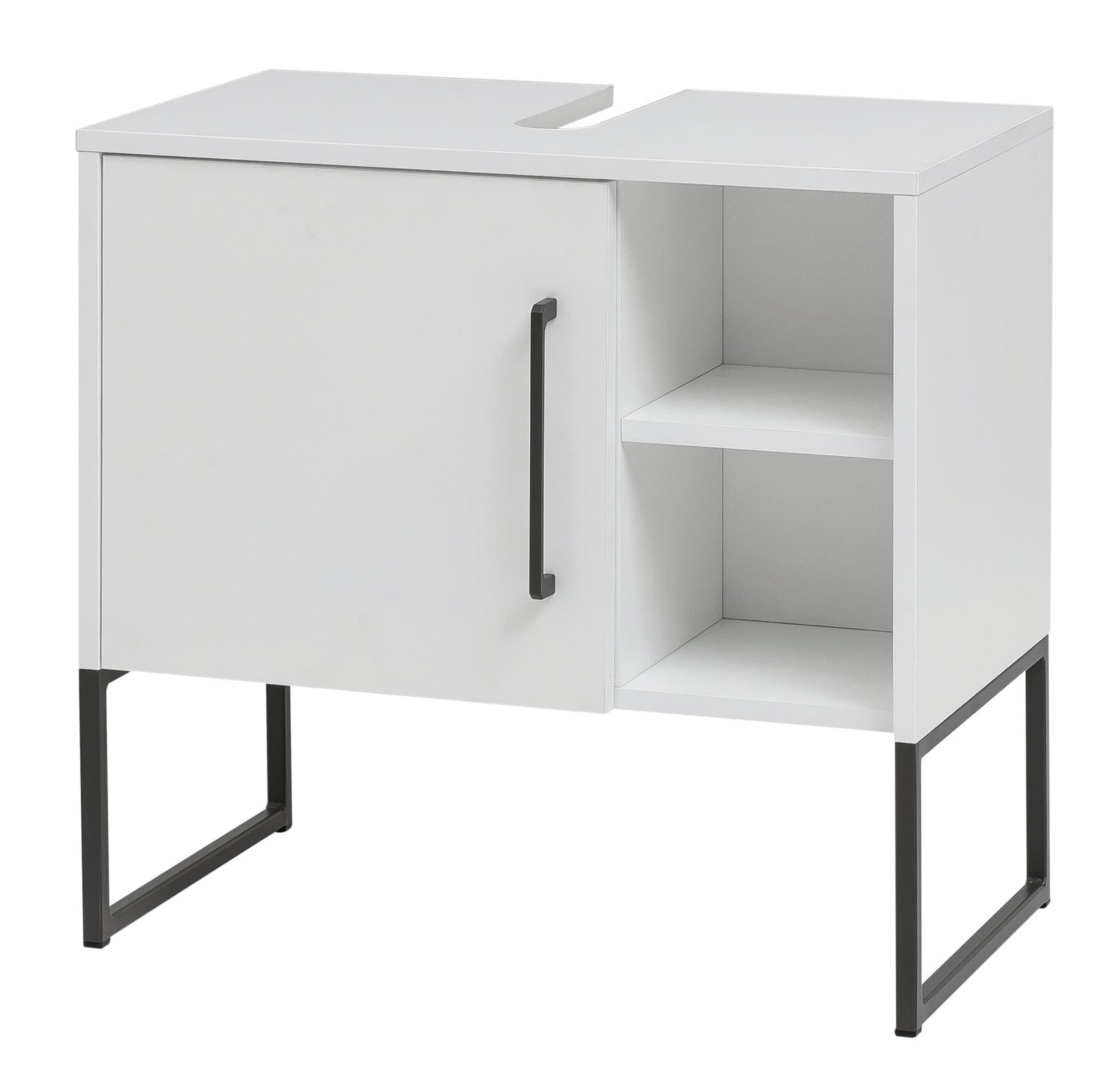 Waschbeckenunterschrank LIMONE kreideweiß