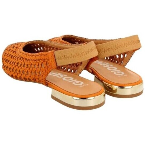 Gioseppo - BAILARINAS TRENZADAS PIEL ARGIRITA MUJER68241 Naranja