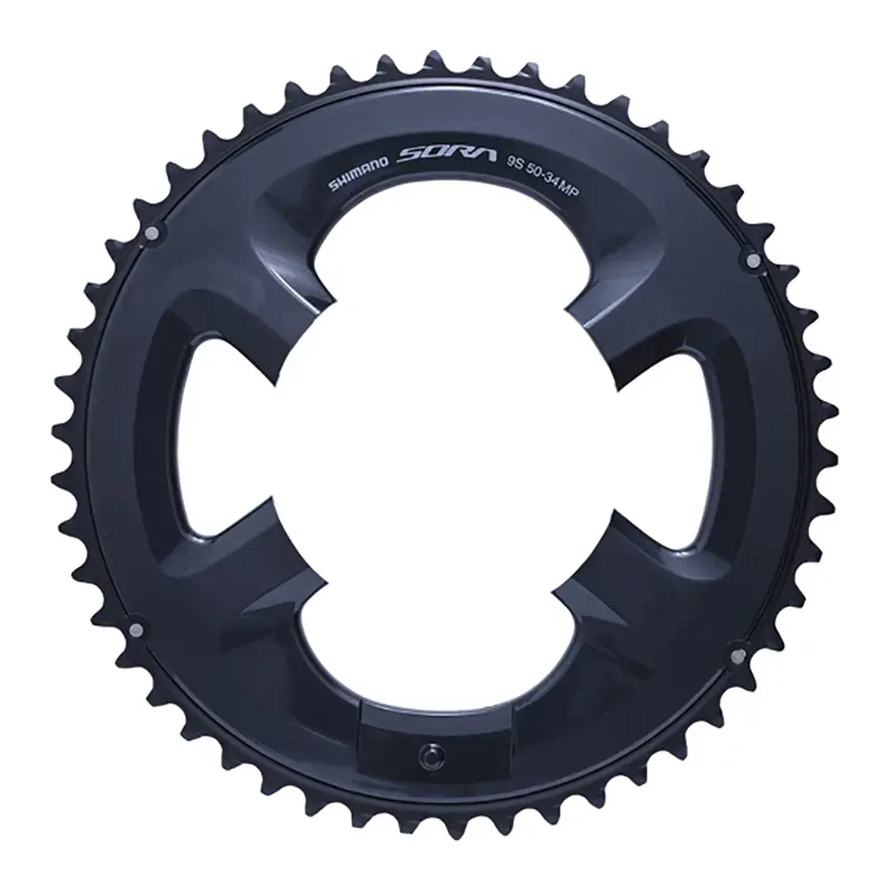 Shimano Sora FC-R3000 Dubbel Kettingblad Zwart 9 Speed