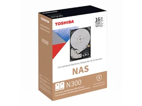 Toshiba N300, 10 TB, 7200 rpm, 512 MB, 3,5