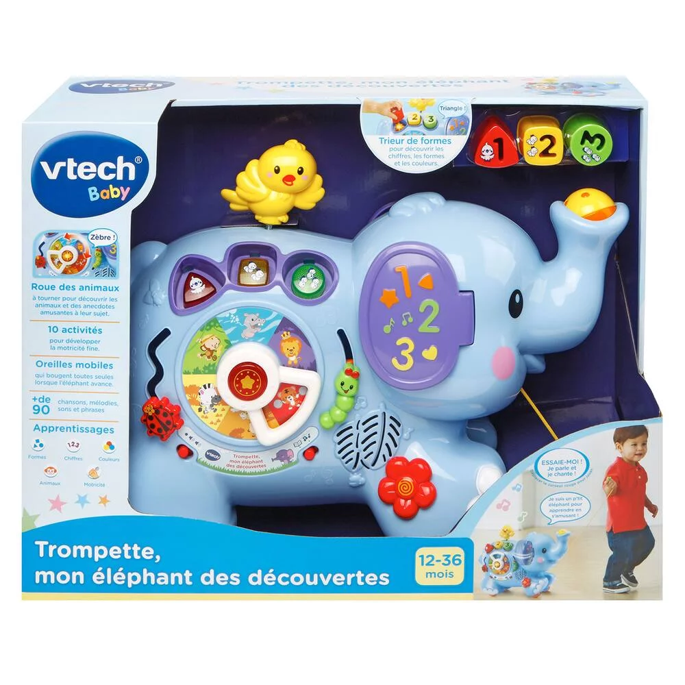 TROMPETTE MON ÉLÉPHANT DES DÉCOUVERTES