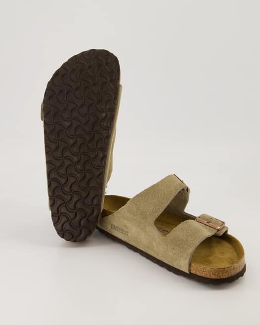 Birkenstock Arizona Pantoletten in Beige