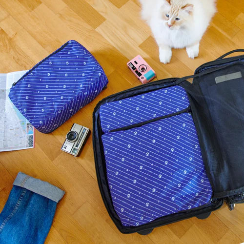 Organisateur valise Medium bleu