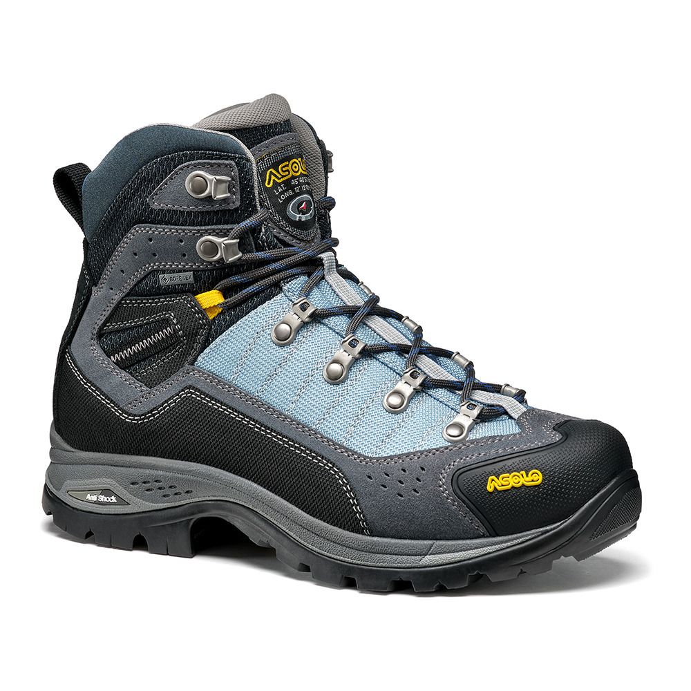 Asolo DRIFTER I EVO GV - Chaussures randonné Femme grey/blue fog