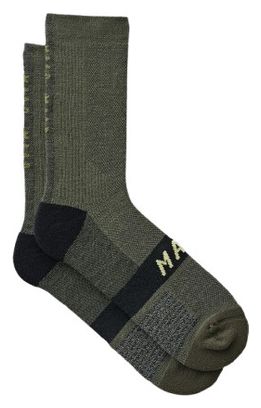 Chaussettes Merino Maap Alt_Road Vert