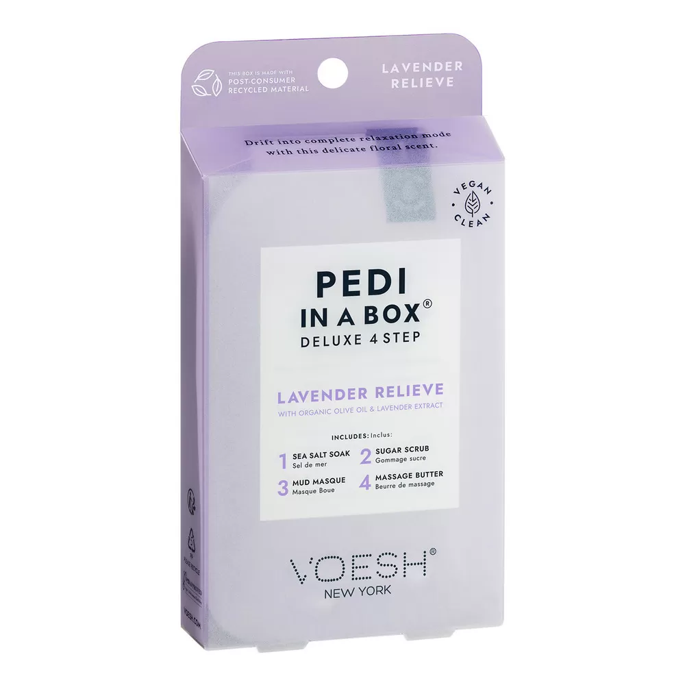 VOESH Pedi in a Box Lavender Relieve - 1 stk.