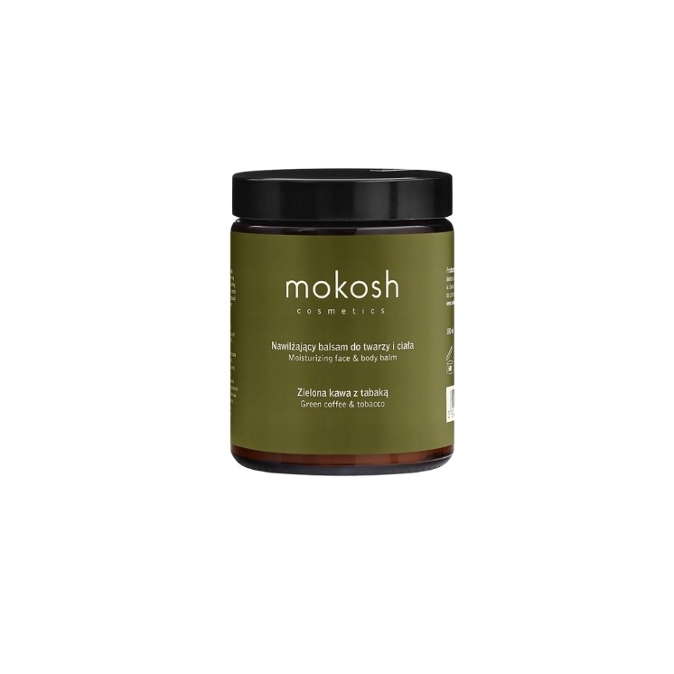 Mokosh Feuchtigkeitsspendender Körperbalsam Grüner Kaffee und Tabak 180 ml