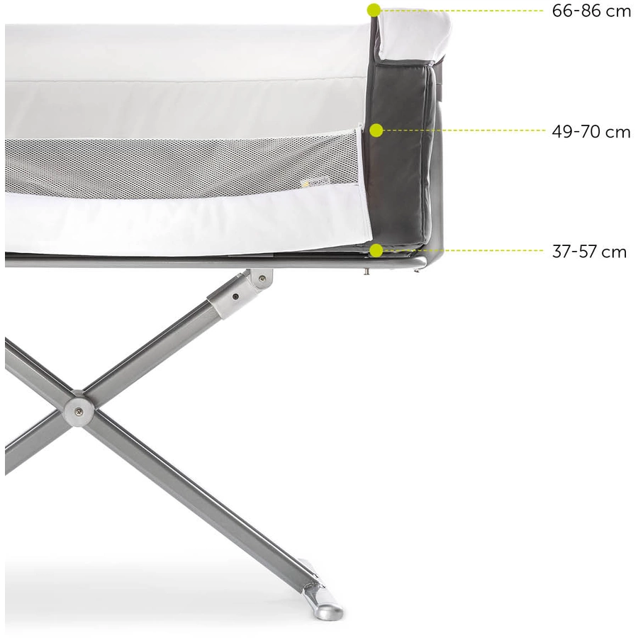 hauck Beistellbett Face to Me Grey