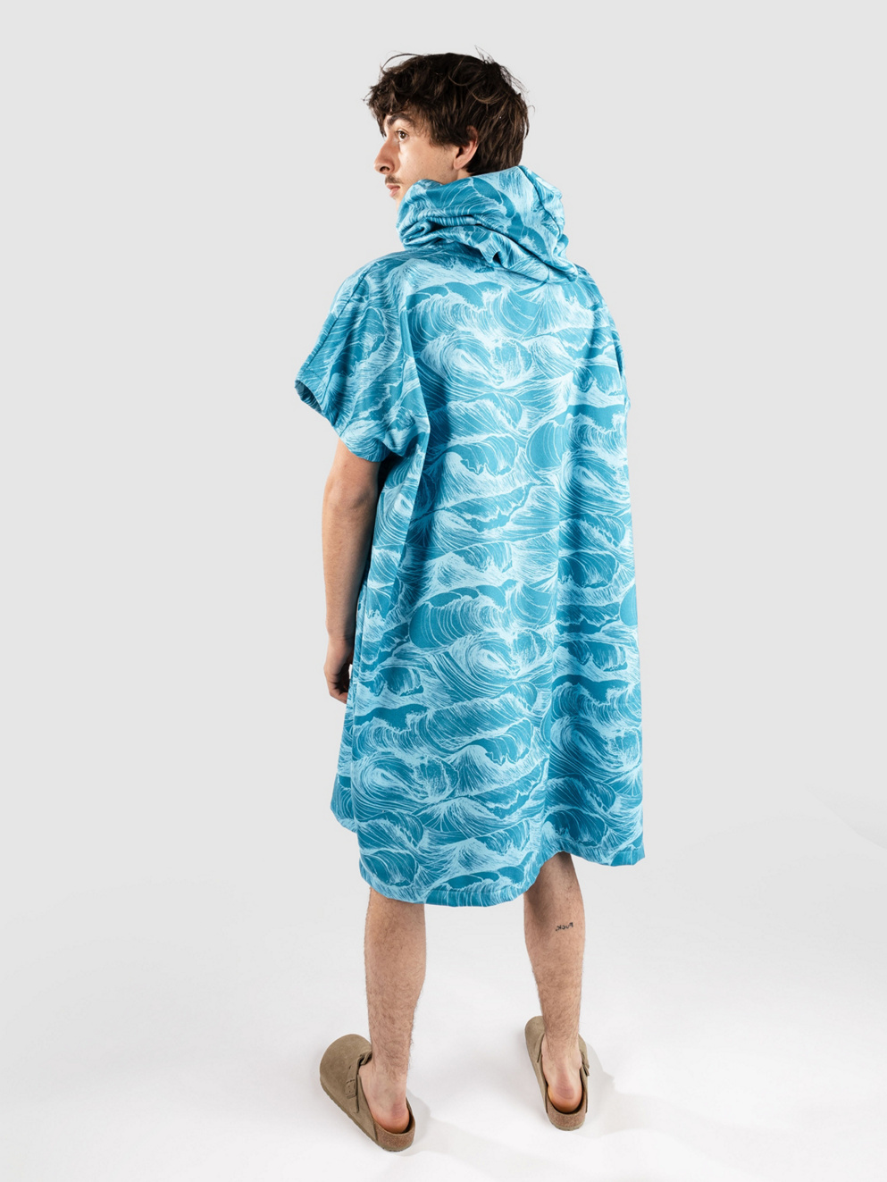 After Ocean Surf Poncho blue