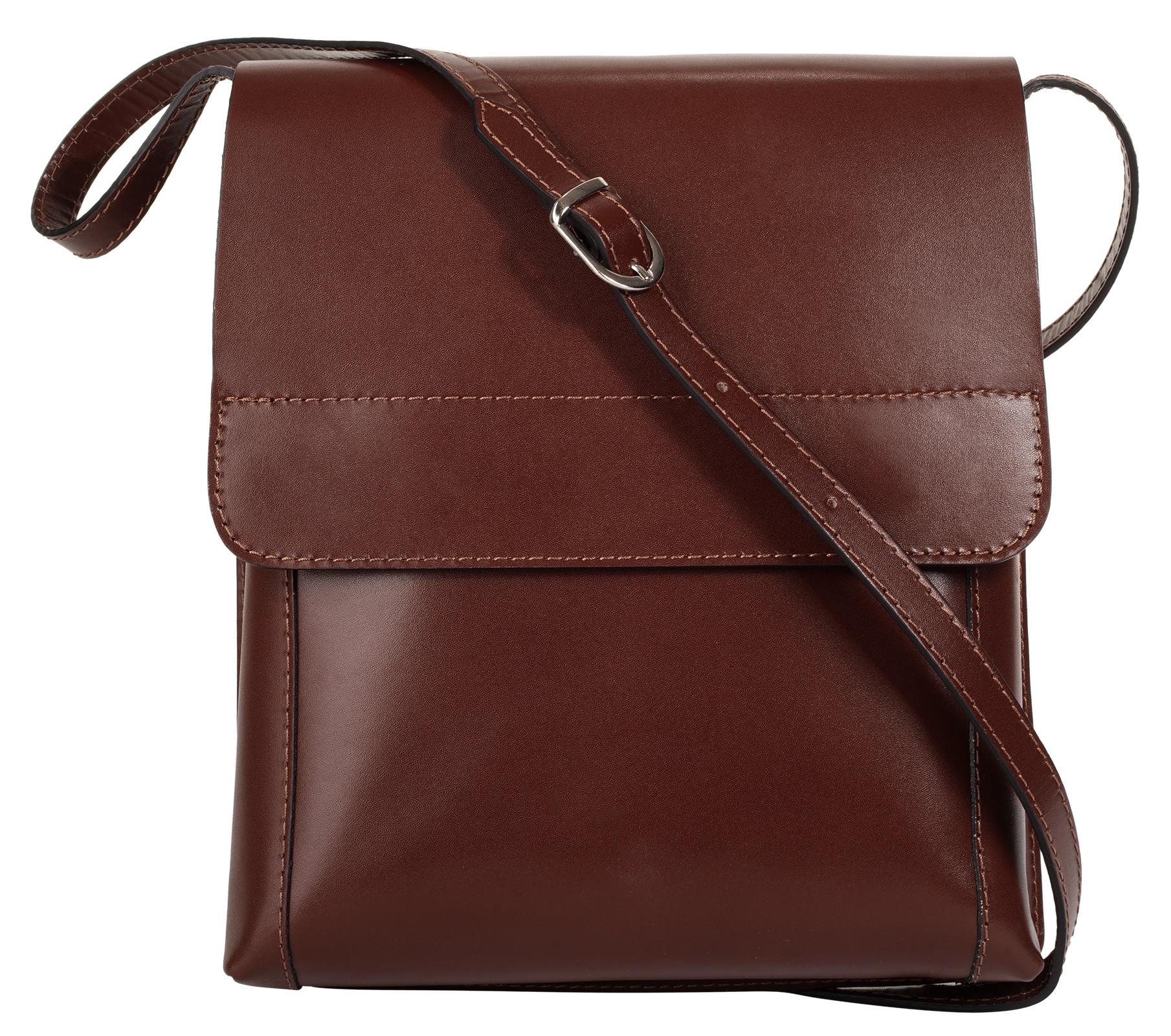 Cluty Umhängetasche echt Leder, Made in Italy