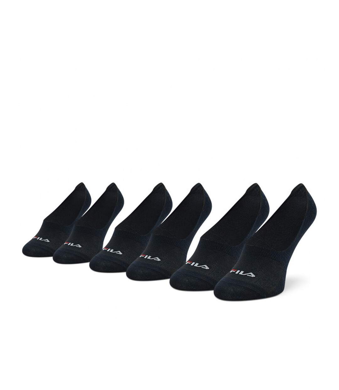 x3 Paires de chaussettes Noires Fila