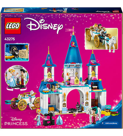 LEGO® Disney Princess - Cinderellas Schloss und Pferdekutsche 43