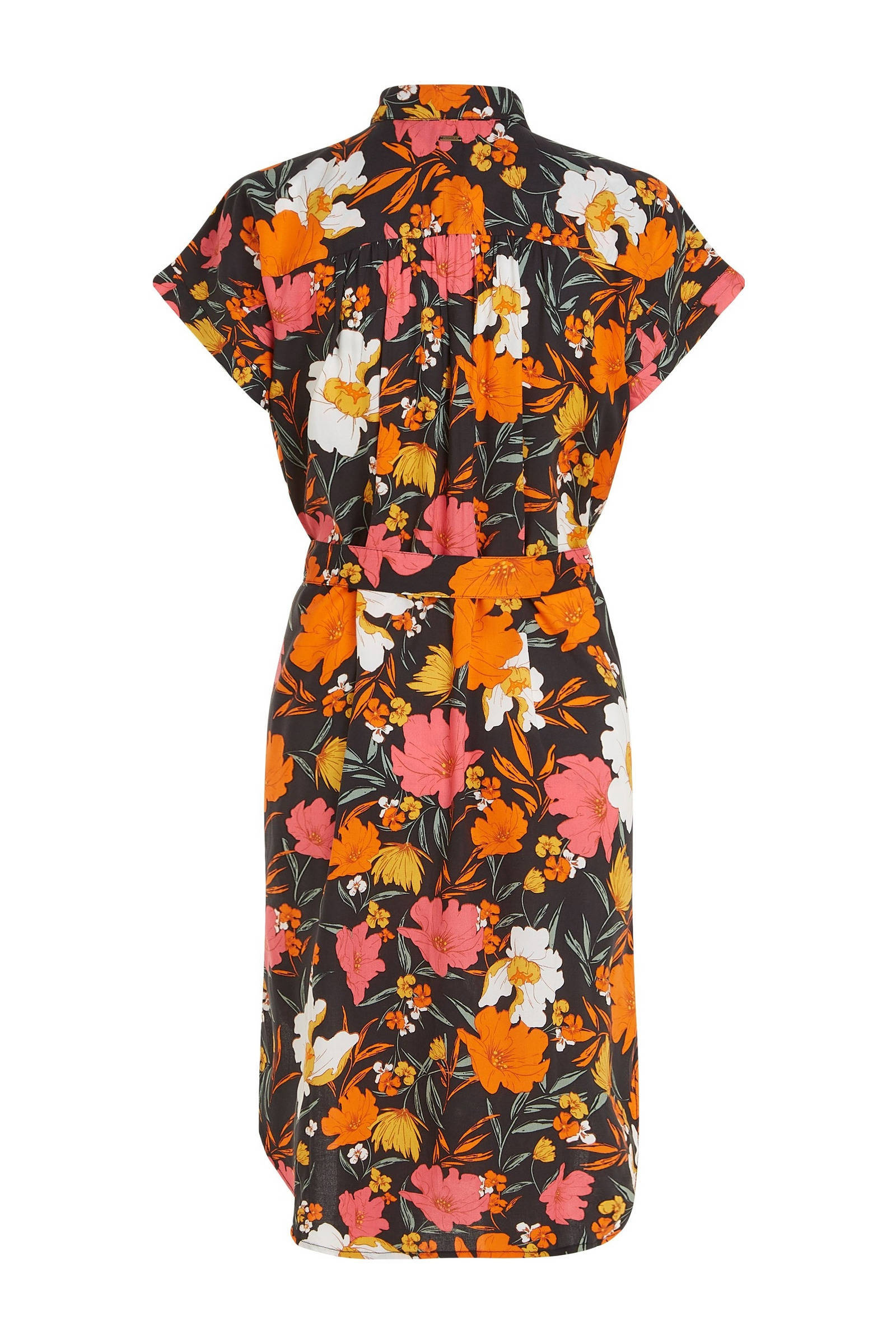 O'Neill strandjurk Cali Beach zwart/oranje/roze