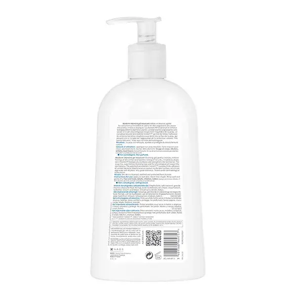 Bioderma Atoderm Gel de Banho Sem Sabão para Pele Seca, Tamanho Família, 500ml