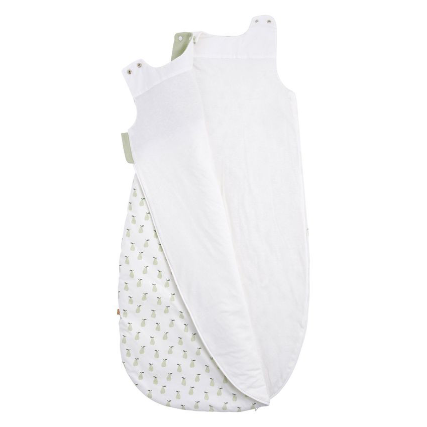 Gigoteuse 6-24M sans manches imprimée Botanica - Écru