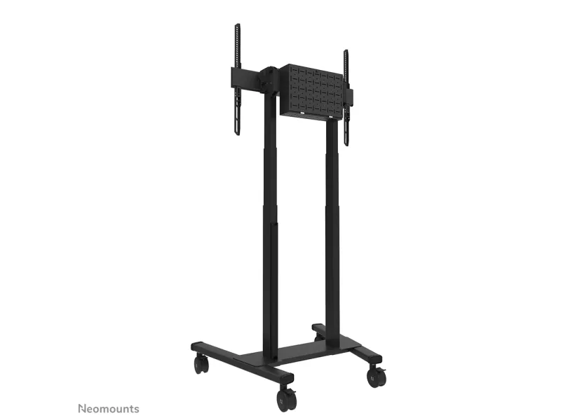 Neomounts FL55-875BL1 - Vogn med hjul - motoriseret - for LCD display - låsbar - stål - sort - skærmstørrelse: 55