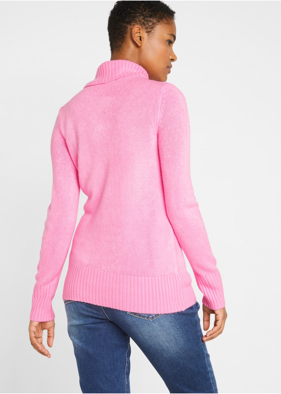 Pull à col roulé