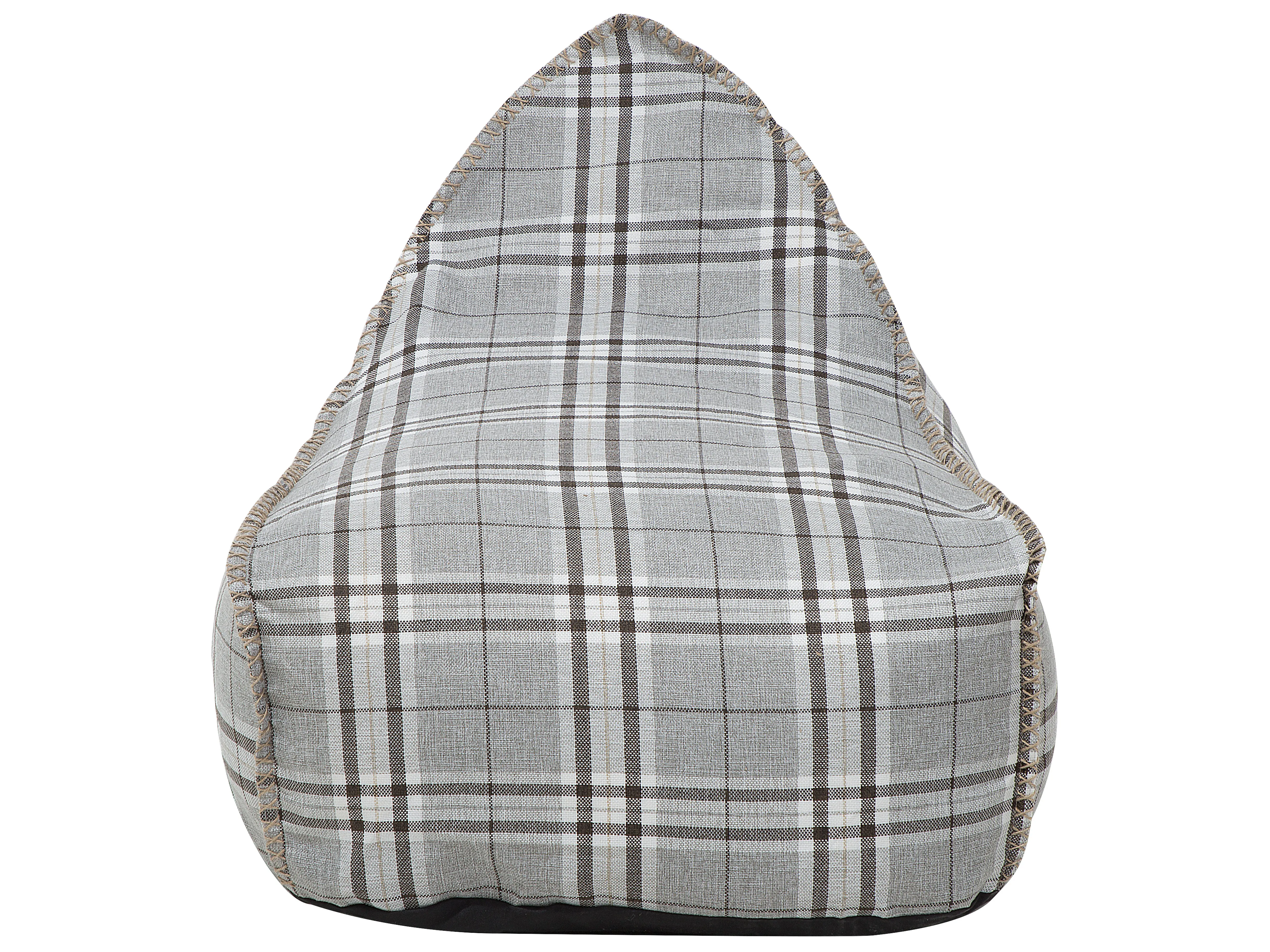 Zitzak 200 L DROP LINEN 63 cm 75 cm Grijs