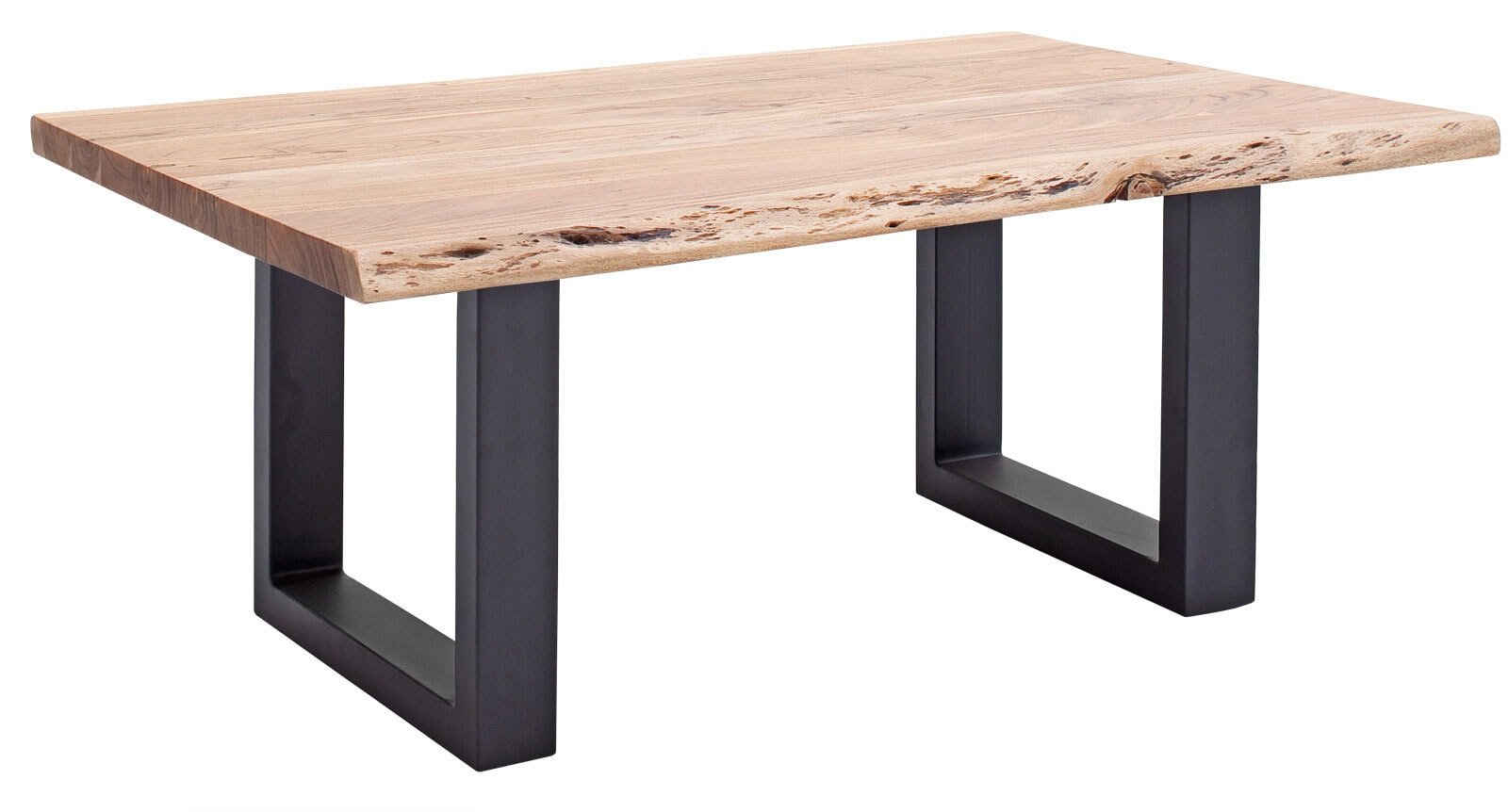 Couchtisch CARTAGENA U110 anthrazit /massiv natur