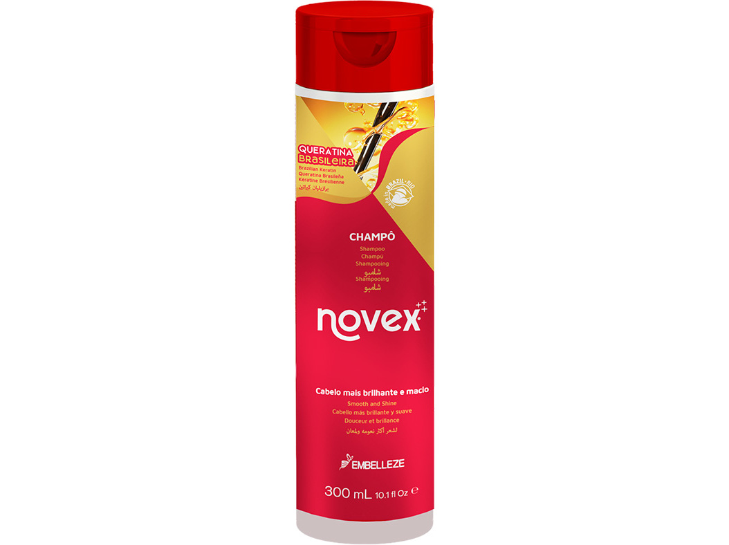 CHAMPÔ NOVEX QUERATINA BRASILEIRA 300ML
