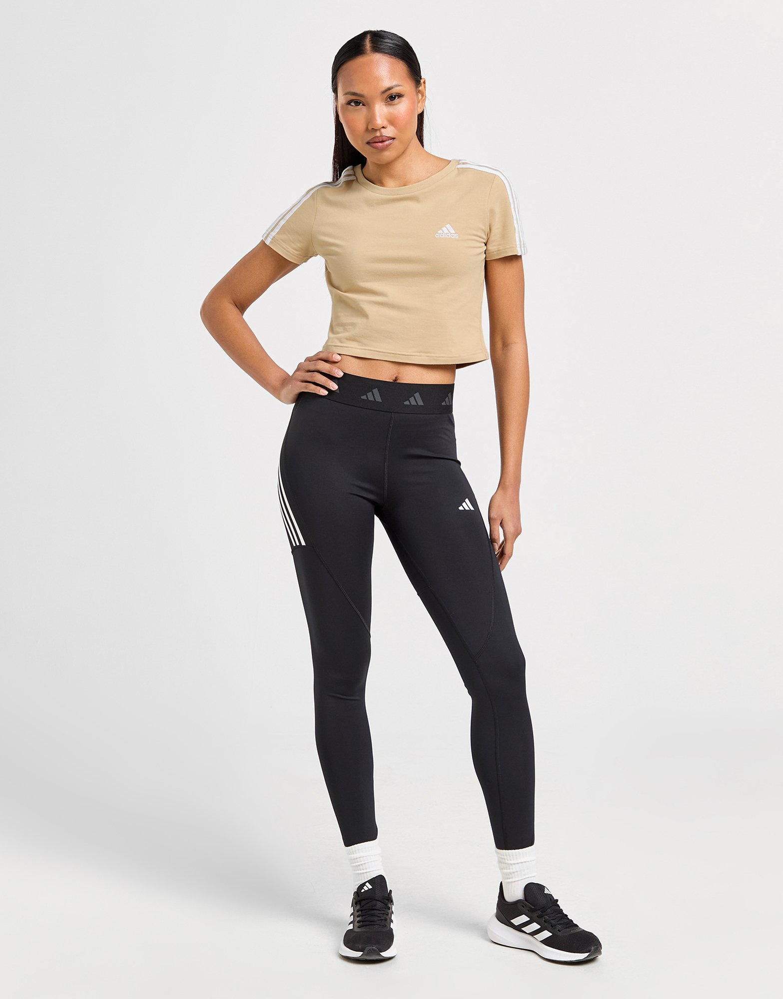 adidas T-shirt 3-Stripes Slim Femme