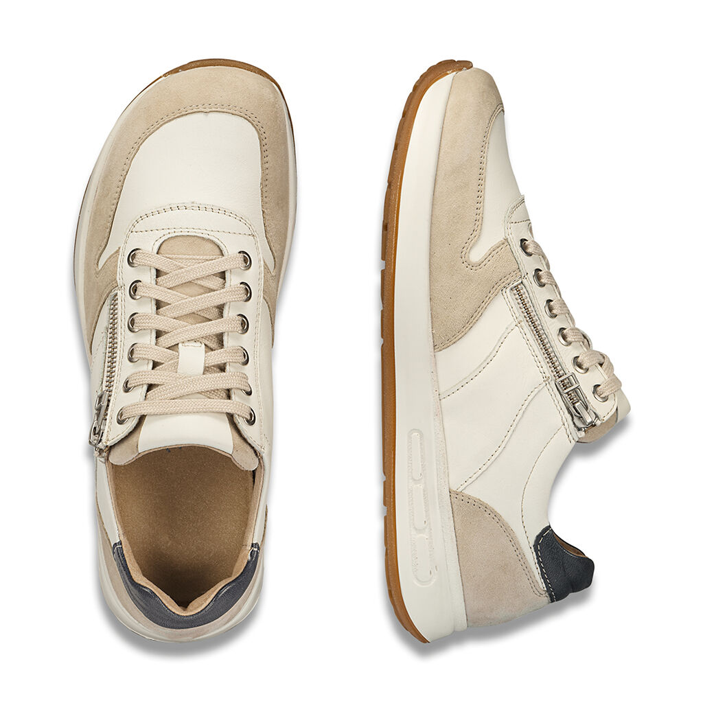 HERREN - Sneaker ALAN beige-weiss
