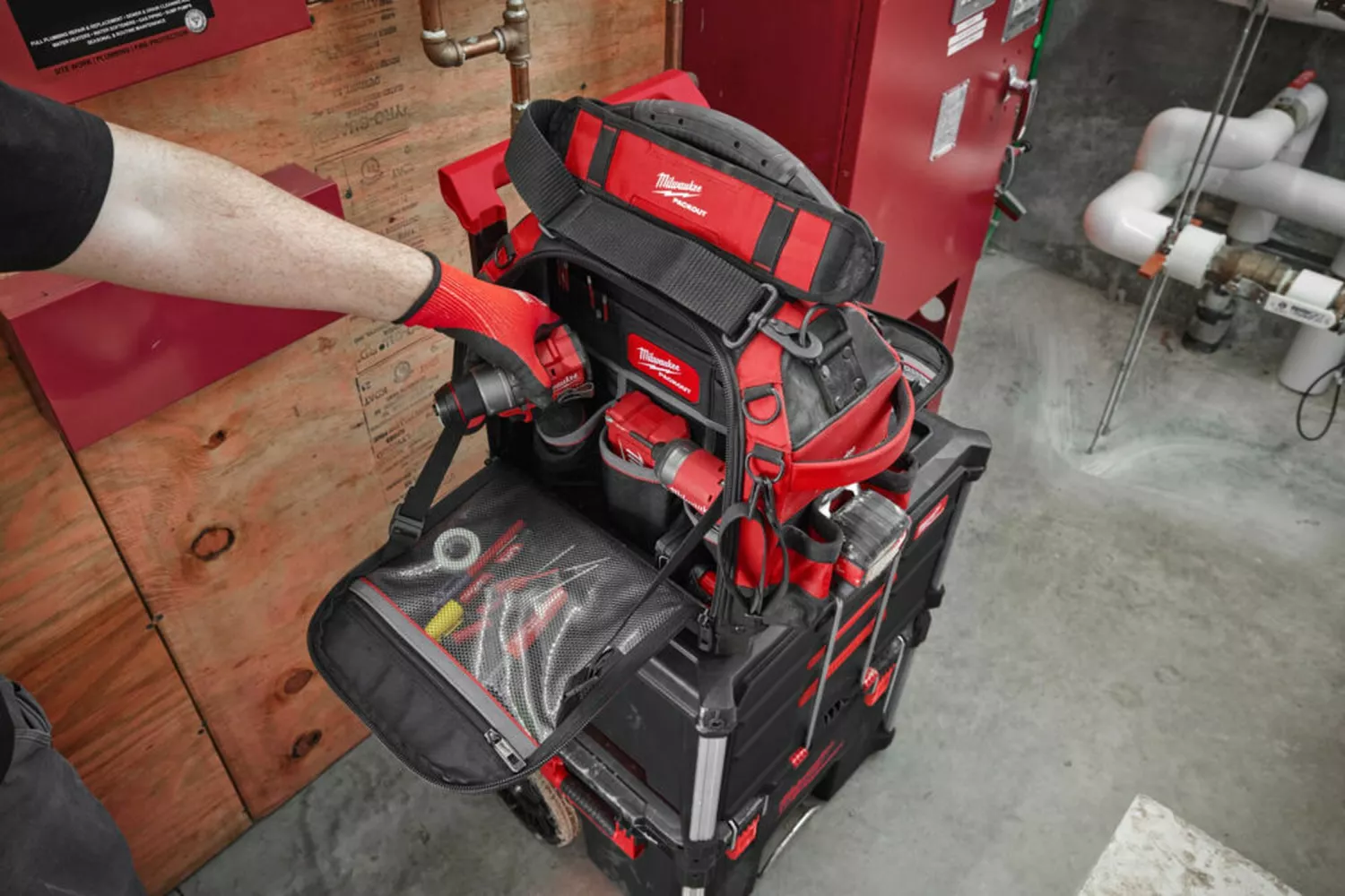 Milwaukee 4932493623 Packout Pro gereedschapstas 38 cm