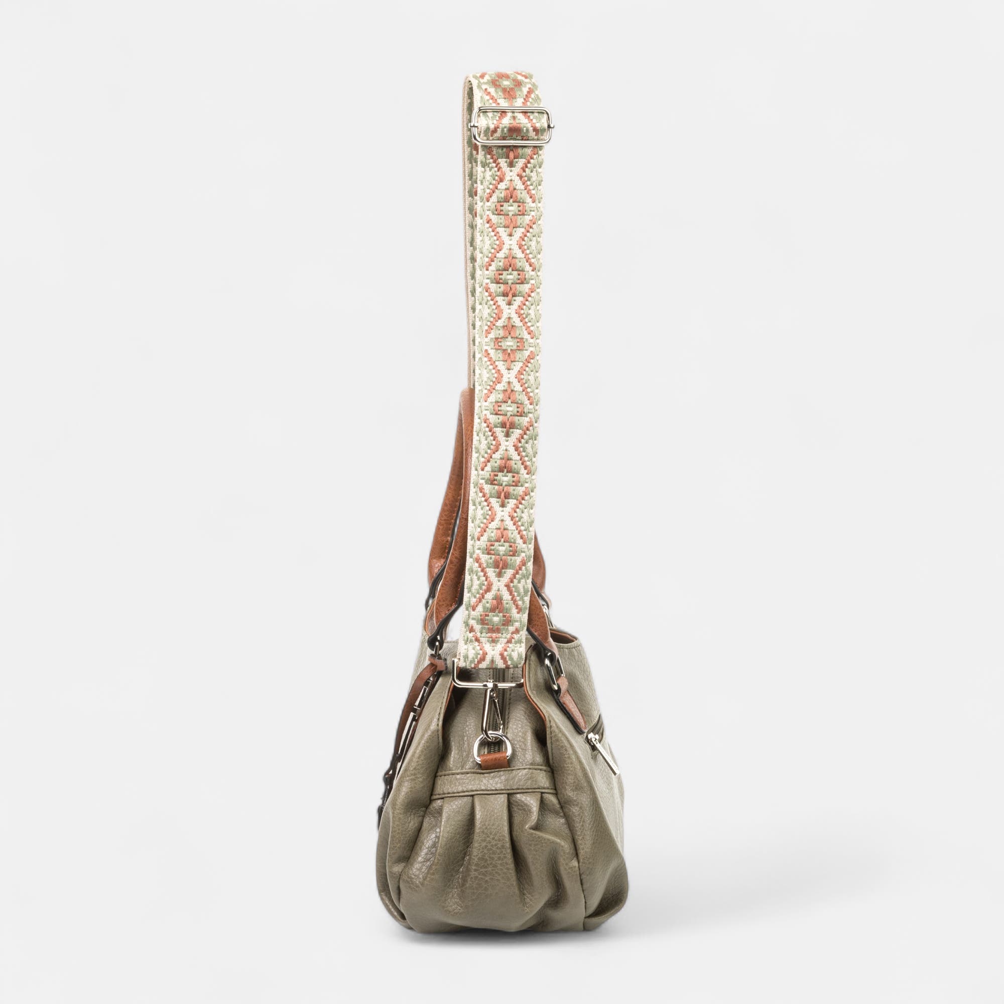 Sac à main vert