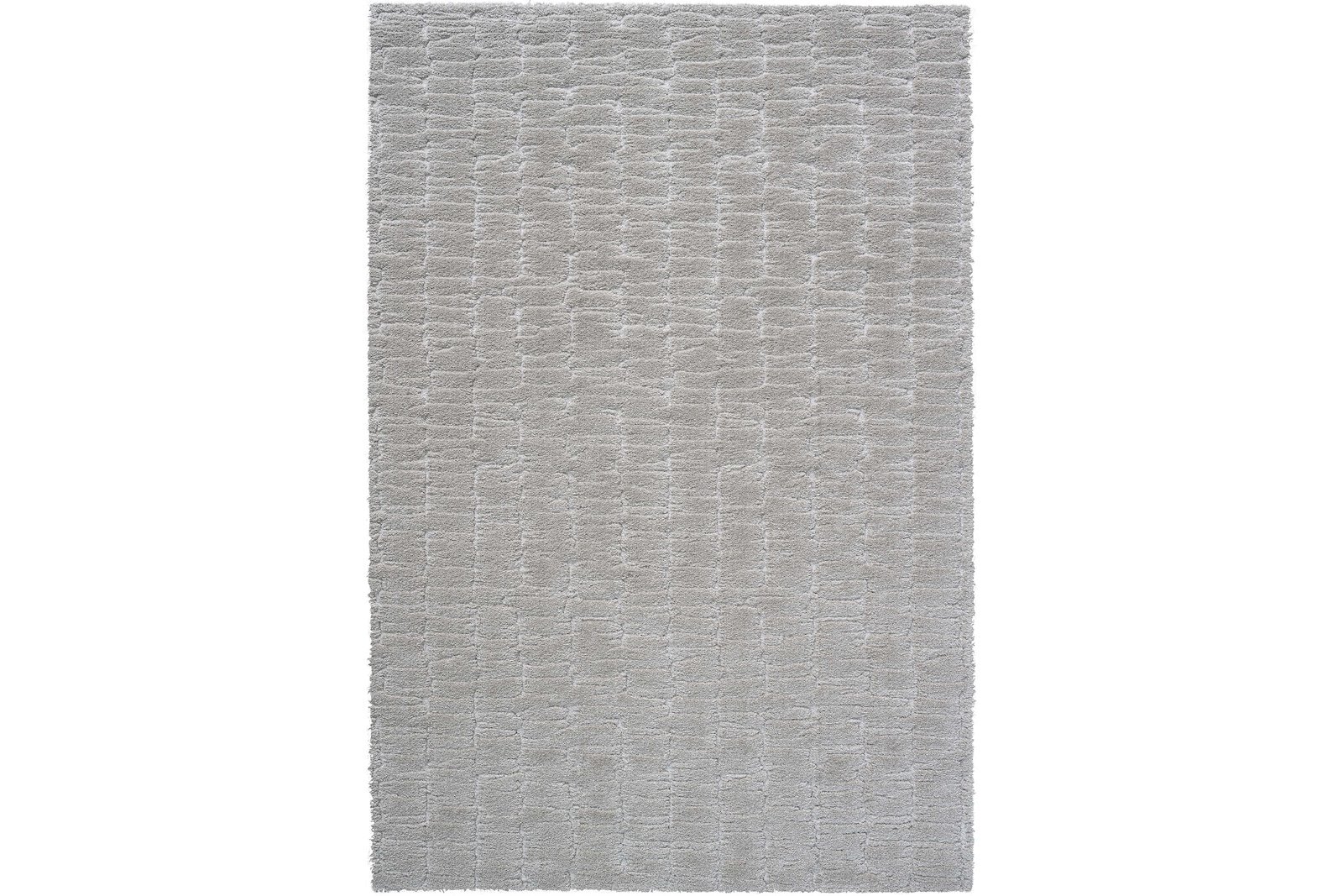 Marsala gulvteppe 160x230 160x230 cm. Lys grå farget polyester.