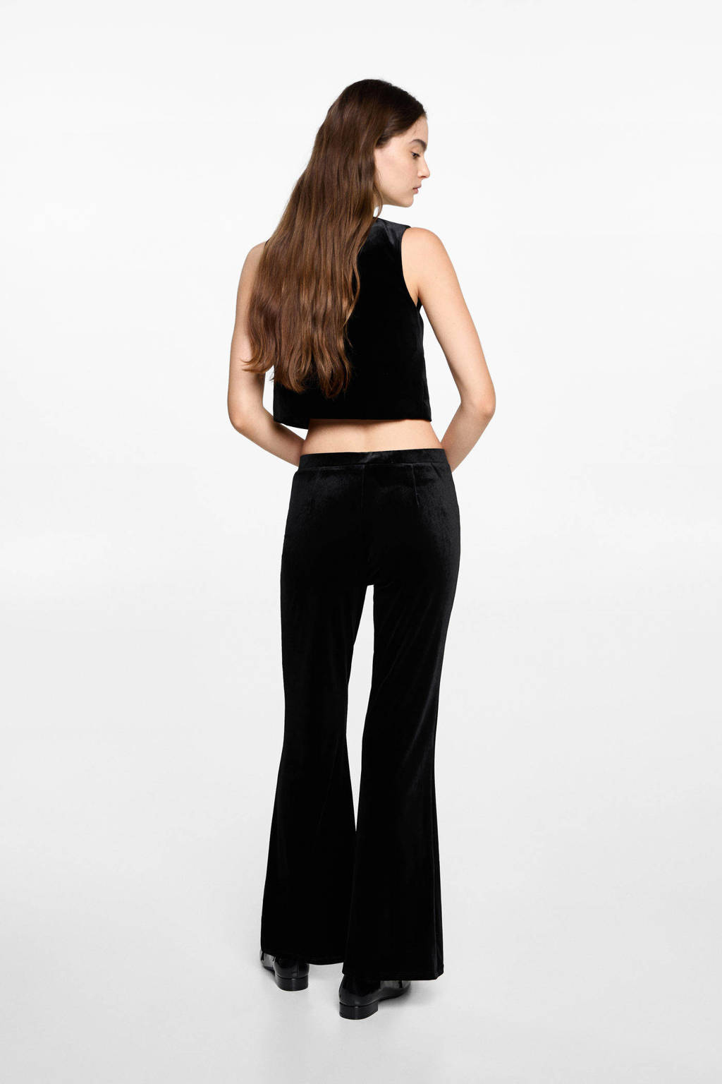 MANGO TEEN gilet zwart