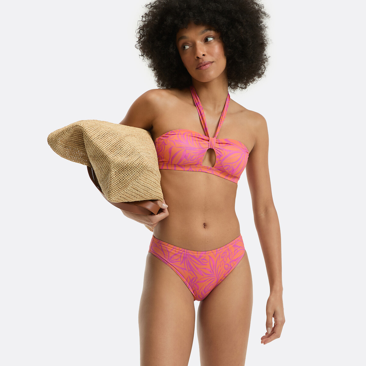 COLEÇÕES LA REDOUTE<br>Calcinha biquíni estampada