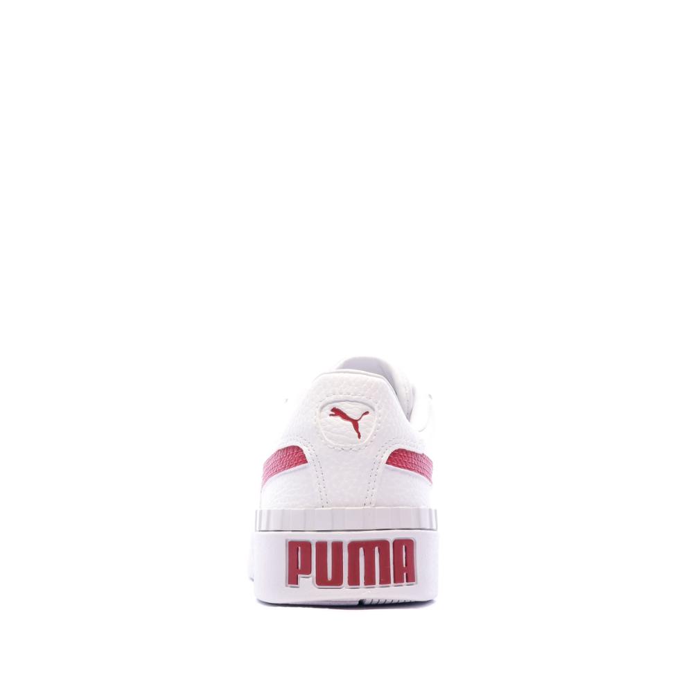 Puma Baskets Blanc/Rouge Femme Puma Cali