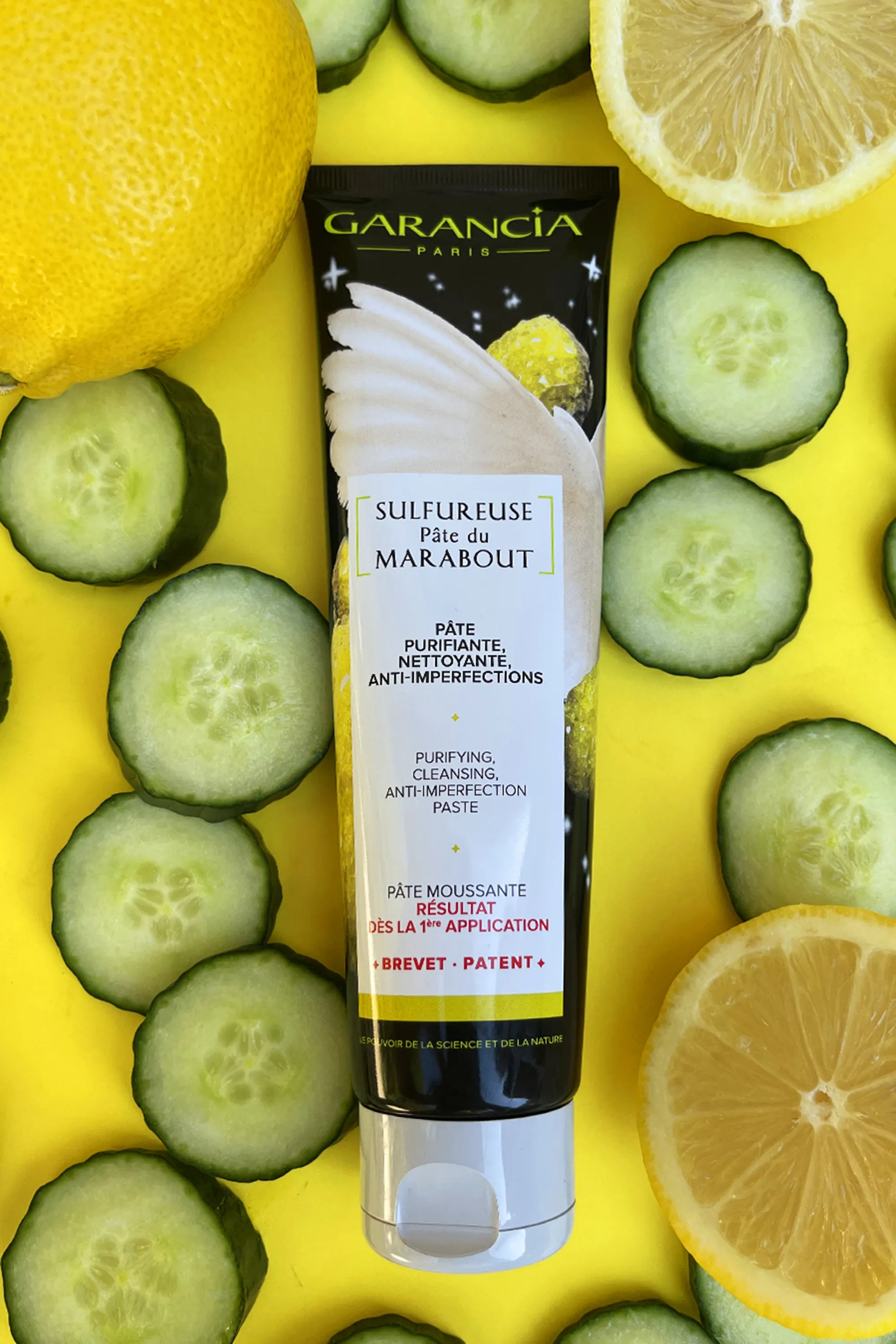 Garancia Pâte purifiante anti-imperfections Sulfureuse Pâte du Marabout-150 ml