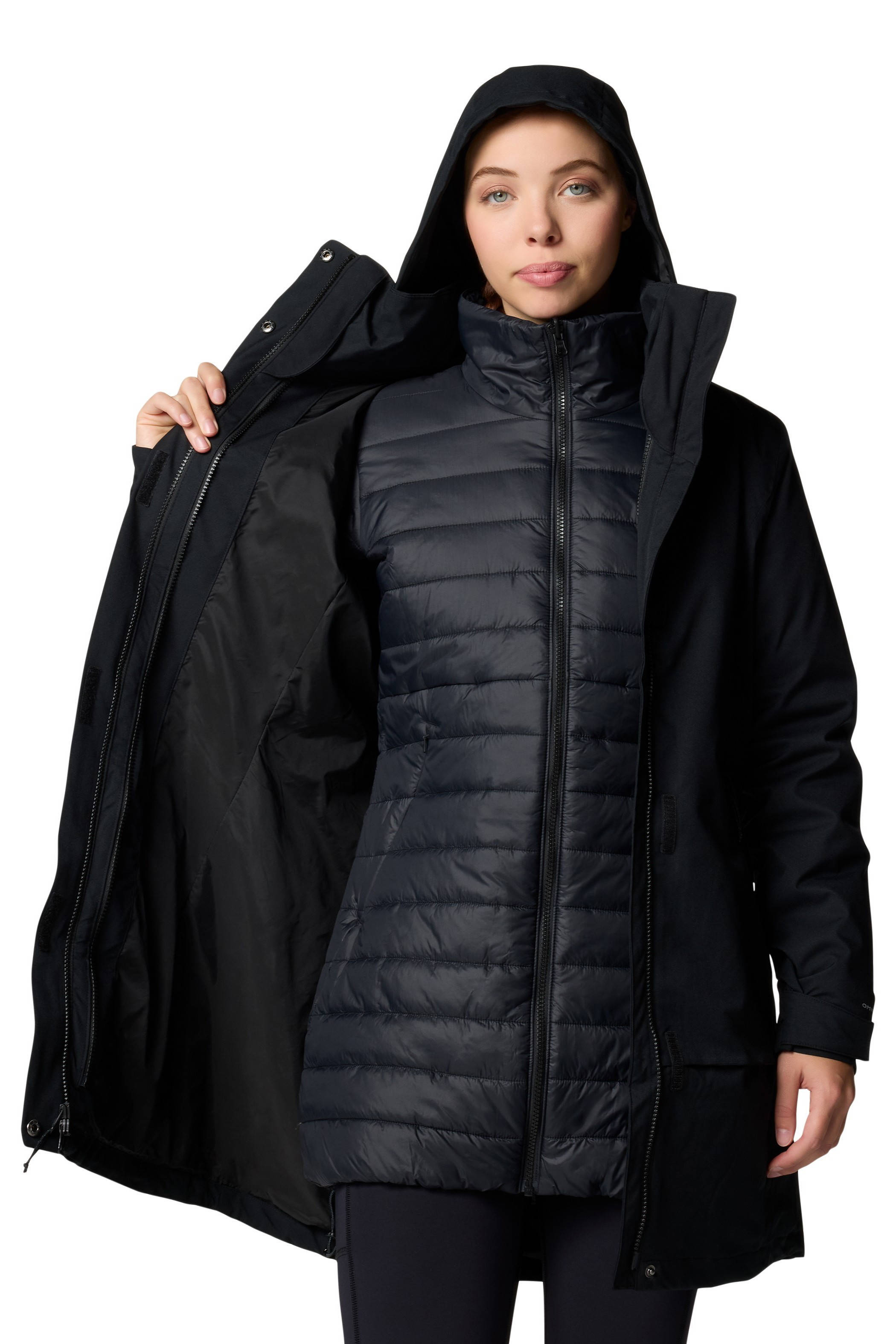 Columbia jas Pulaski II 3-in-1 zwart