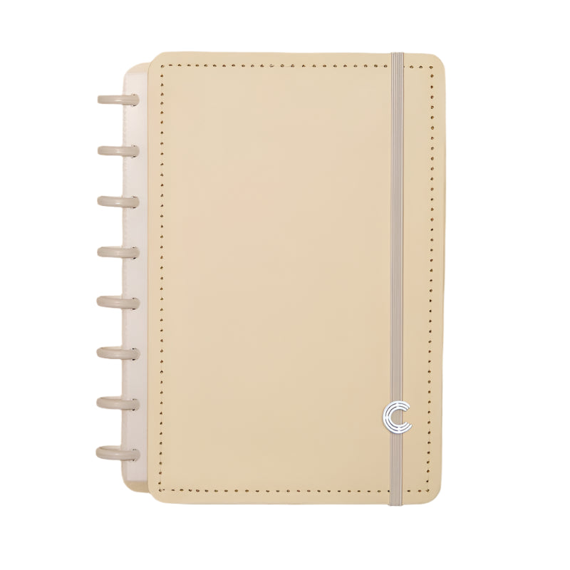 Caderno A5 Amarelo Pastel