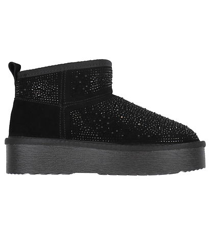 Steve Madden Teddyboots - Clydes - Black Stone