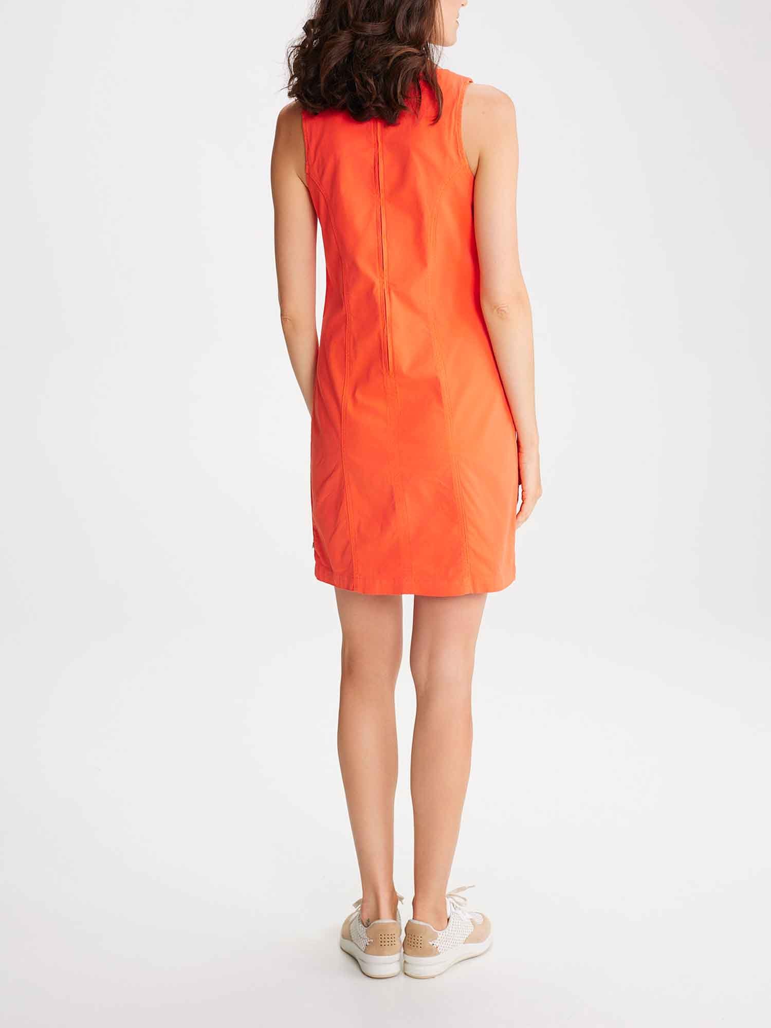 Robe Femme Sans Manches Rouge