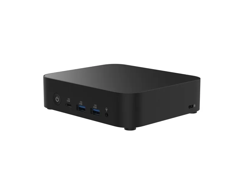 ASUS NUC 14 Essential Kit RNUC14MNK3500002 - Barebone - mini PC 1 x N-series N355 / op til 3.9 GHz - RAM 0 GB - UHD Graphics - IEEE 802.11ax (Wi-Fi 6E), Gigabit Ethernet, 2.5 Gigabit Ethernet, Bluetooth 5.3 - sort