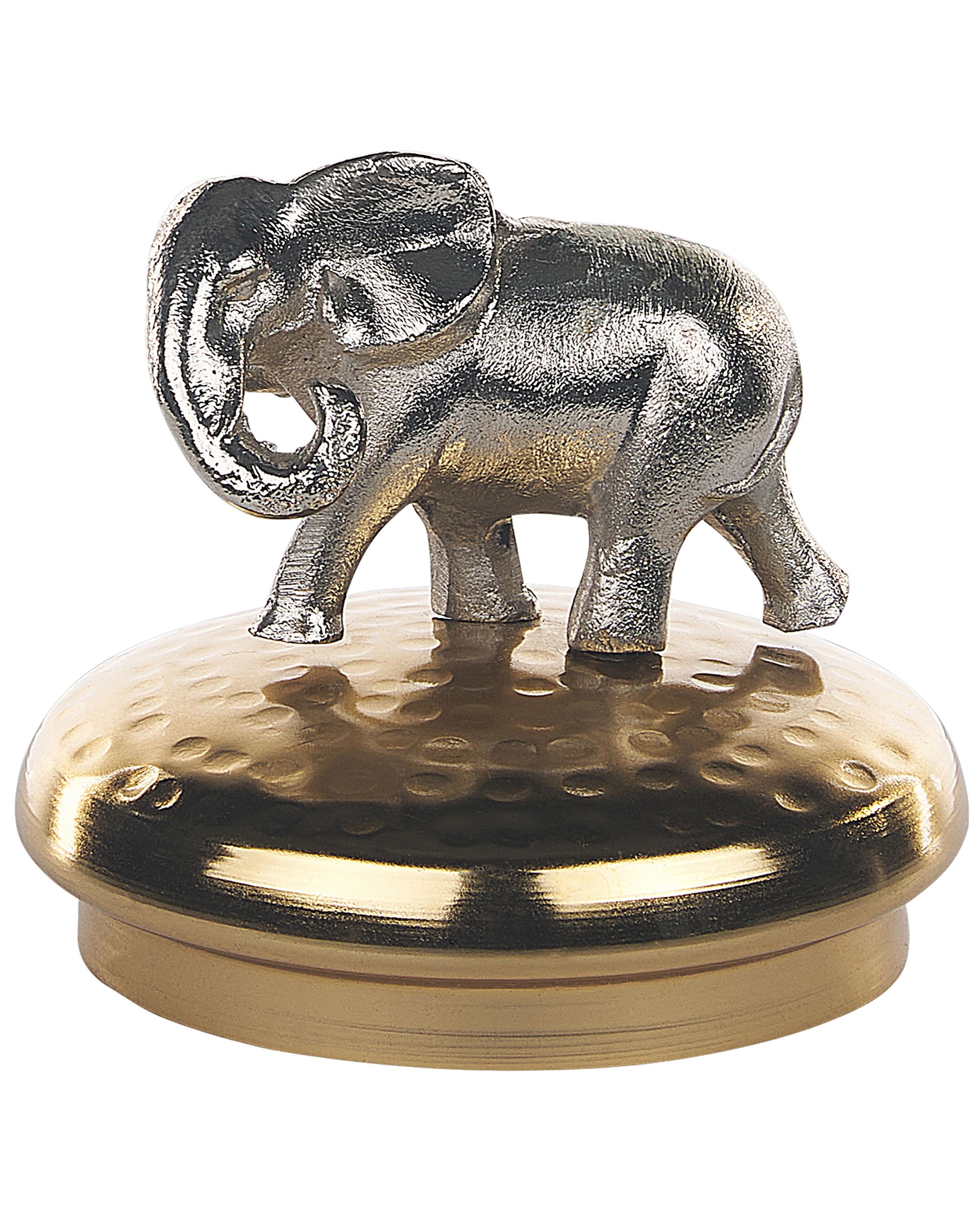 Set van 2 sieradendoosjes LAKI Glas Goud