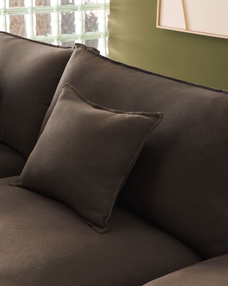 Kave Home Anarela Taupe 2-Zitsbank