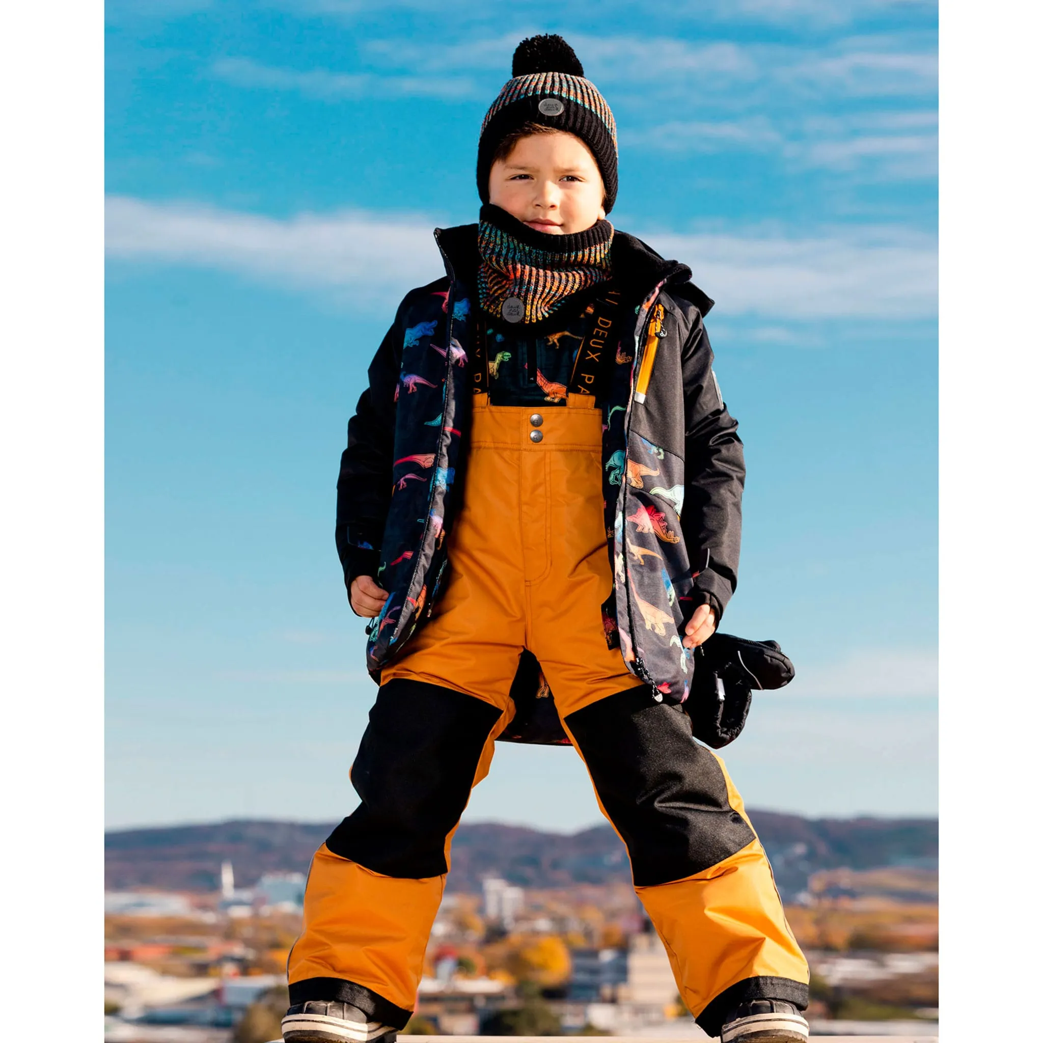 Deux par Deux Habit de Neige 2 Pièces Dinos 2-6ans