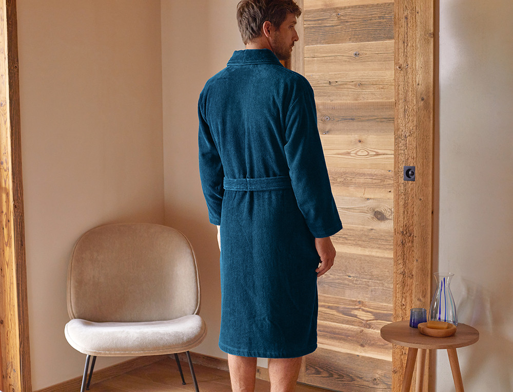 Peignoir homme-Velouté