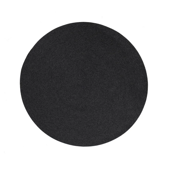 Cane-line - Circle Outdoor Teppich, Ø 140 cm, Soft-robe dunkelgrau