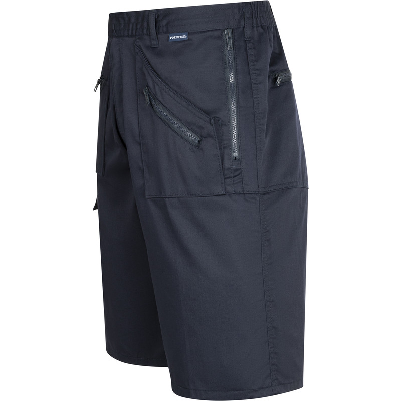 Portwest Action werkshort L marineblauw