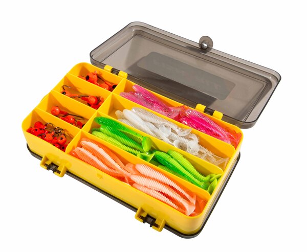 Boîte de leurres souples Fish4All - 131pcs